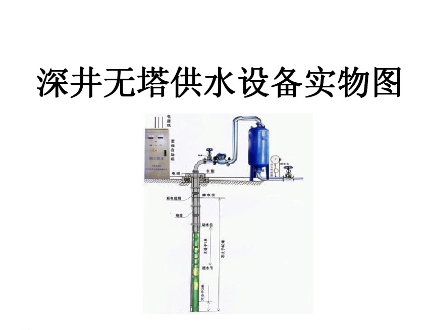 叶县井泵无塔式供水设备